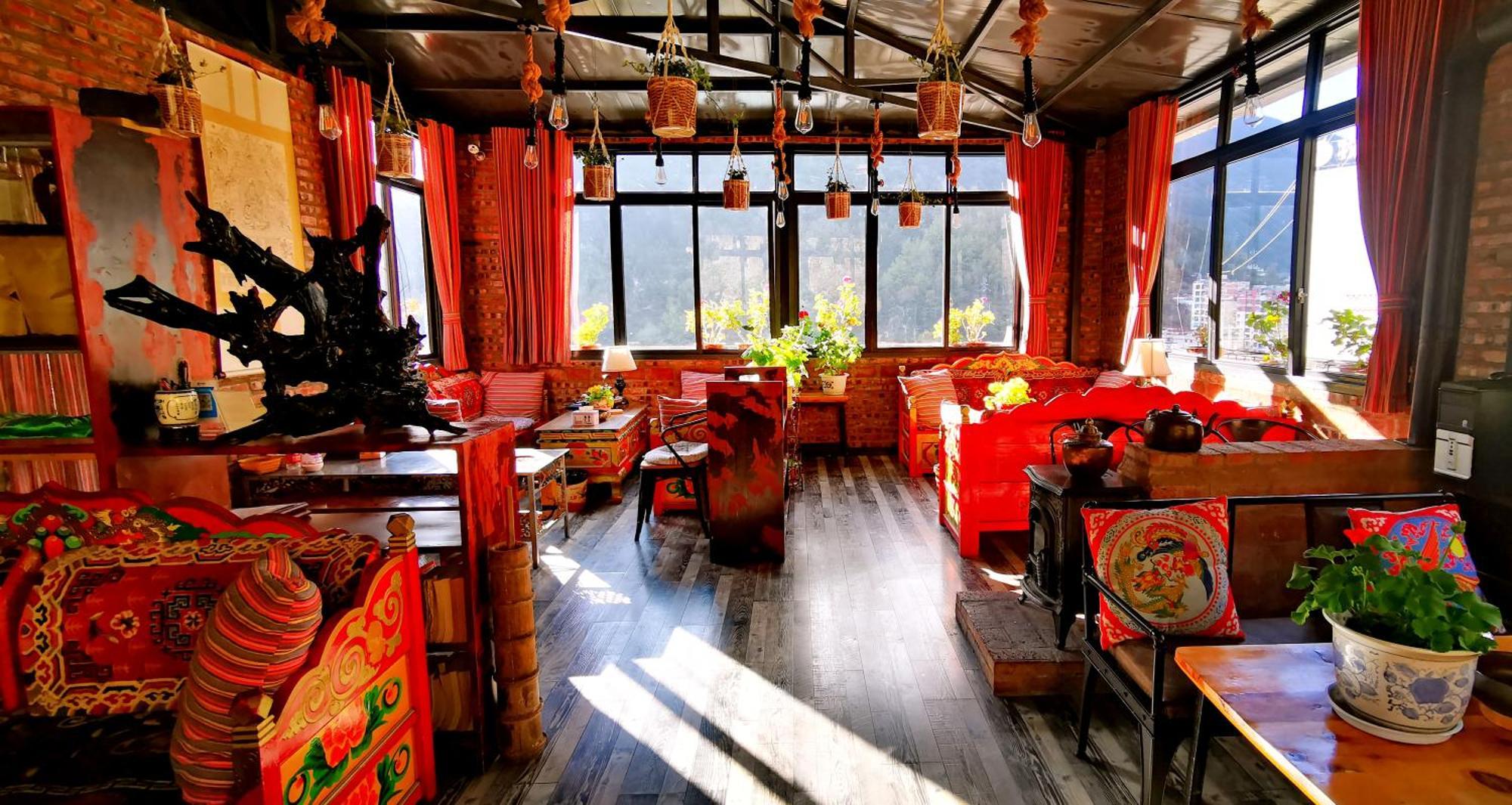 Kangding Guozhuang Nan Wu Hao Boutique Inn Exteriör bild